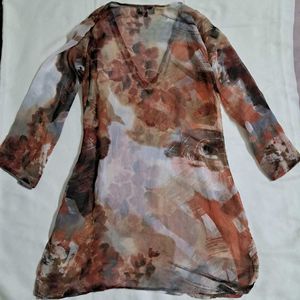 Y2k Vintage Forest Fairy Desi Chatpati Kurti Top