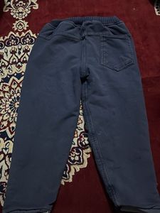 Boys furry quilt Blue Pants