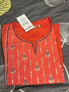 Orange Kurti