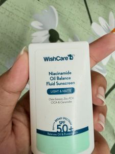 WishCare Niacinamide Fluid Sunscreen SPF 50+
