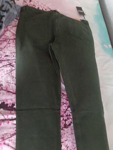 Dark Green Cargo Pants