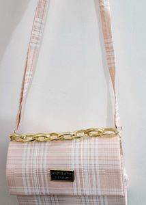 Da Milano Bag - Stylish Plaid Design