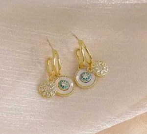 Evil Eye Charm Korean earrings