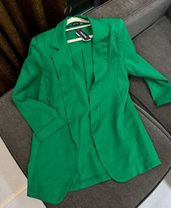 PRICE DROP‼️Boohoo Green Classy Blazer/ Jacket - L