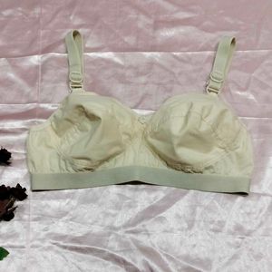 Comfortable cream Bra