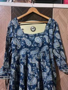 Paisley Print Kurta Dress