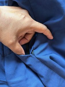 Zara Men's Navy Blue Trousers