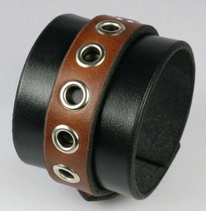 Vintage Leather Cuff Bracelet Unisex