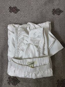 White Full-Sleeve Top