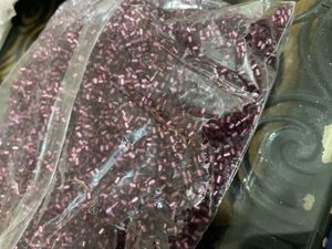Purple Seed Beads