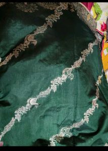 Exquisite Peacock embroidery saree
