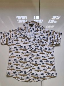 Men's Tropical Print Shirt