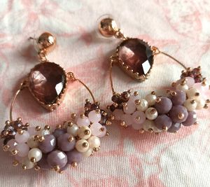 Premium Crystal &amp; Beads Earrings