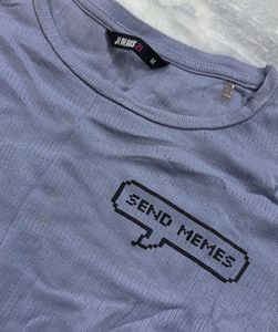 Cute "Send Memes" Graphic T-Shirt
