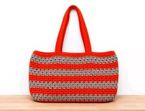 Chic Crochet Tote Bag