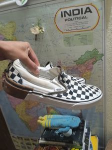 Authentic Vans Checkerboard Slip-On Shoes