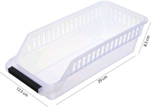 # Kitchen Plastic Spae Saver Organizer Basket Rack- 4 pcs