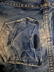 y2k vintage Distressed Denim Shorts