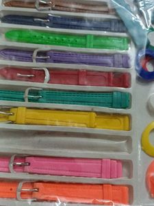 Colorful Watch Strap Set