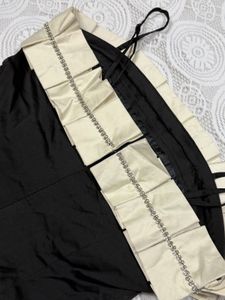 3 for 999 Chic Black Dress with Ruffled Neckline