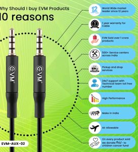 EVM 3.5mm AUX Cable