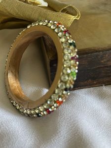 Bangle studded  handcrafted