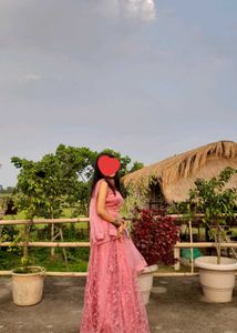 Elegant Pink Lehenga Choli Set