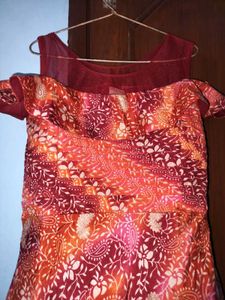 Vintage Paisley Print Dress