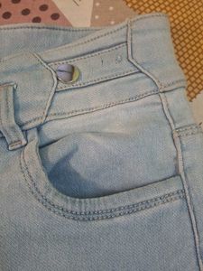 Y2K Light Wash Wide Leg Jeans