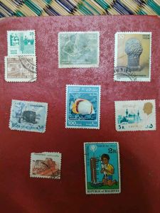 Asian Stamp Around 1970