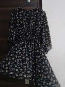 Chic Floral Print Dress