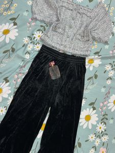 Velvet Jogger Pants