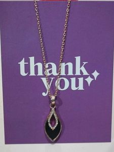 Elegant Rose Gold Tone Necklace