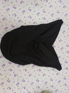Chic Black Cowl Neck Top