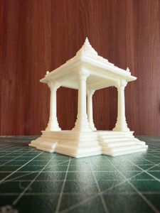 Miniature Temple Model