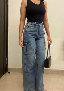 H&amp;M Baggy Cargo Jeans