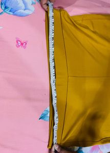 Mustard Yellow Flared Pants