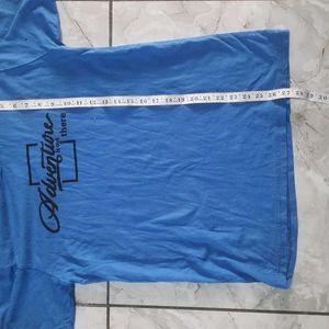 Blue Crew Neck T-Shirt