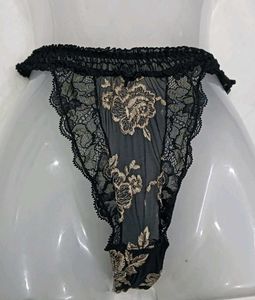 🪔 Sheer Floral Lace Thong