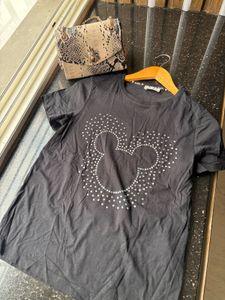 Cute Mickey Mouse T-Shirt