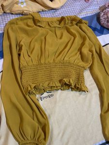 never used crop top