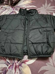 Black Padded Winter Jacket
