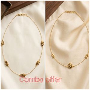 Elegant Gold-Plated Necklaces