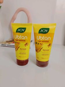 Joy Ubtan Tan Removal Face Wash (2 x 150ml)