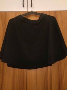 Black A-Line Skirt