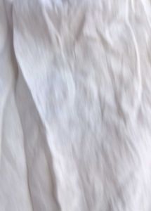 White Cotton Palazzo Pants with Lace Trim