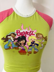 Y2K Bratz Graphic Crop Top✨