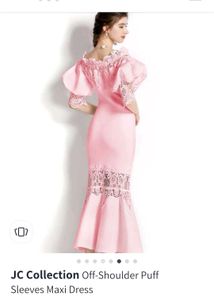Chic Off Shoulder Lace Mermaid Dress