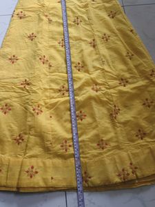 Yellow Heavy Lehenga Choli (Stitched) ✨😍