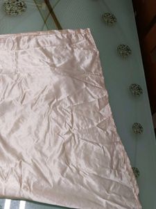 Elegant Cream Satin Gown